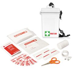 First Aid Kit Waterproof 21pc - White