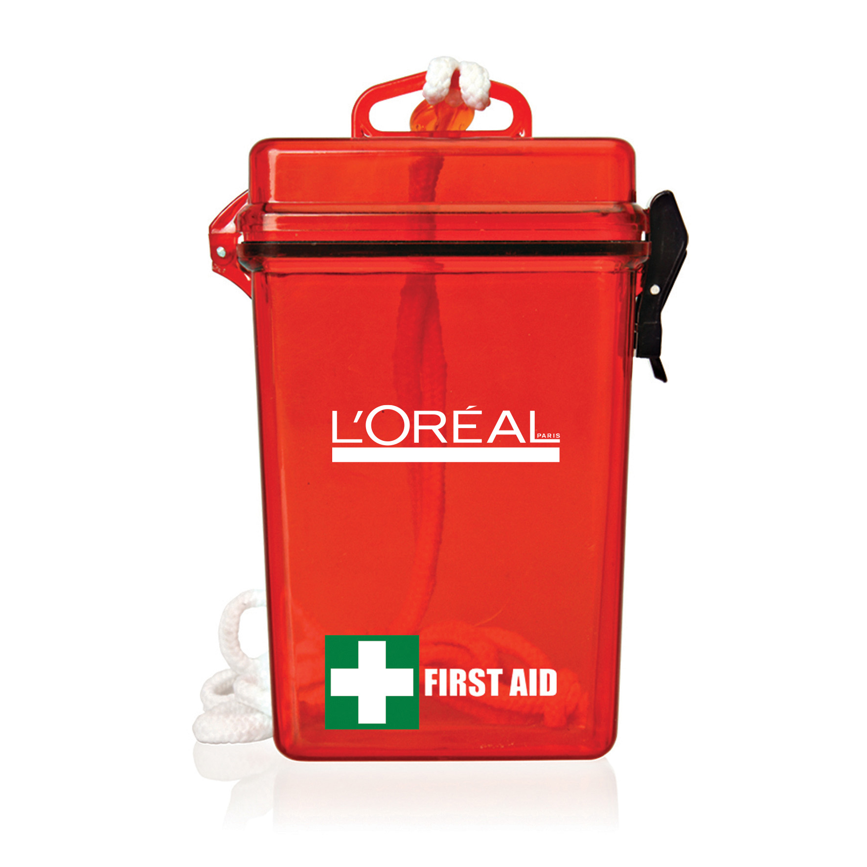 First Aid Kit Waterproof 21pc – Red
