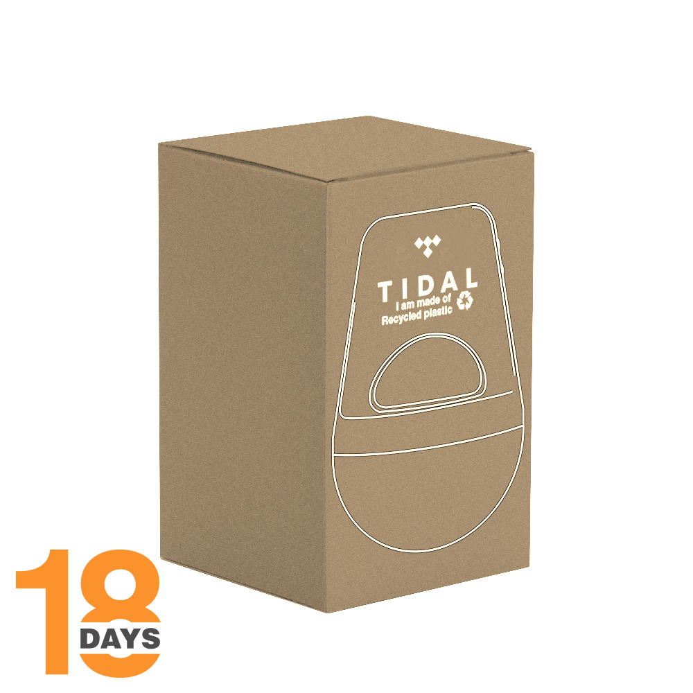 Geo Wireless speaker in Recycled ABS – Black