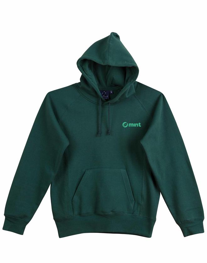 Ladies Close Front Fleece Hoodie