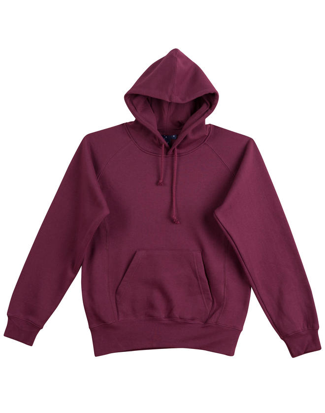 Ladies Close Front Fleece Hoodie