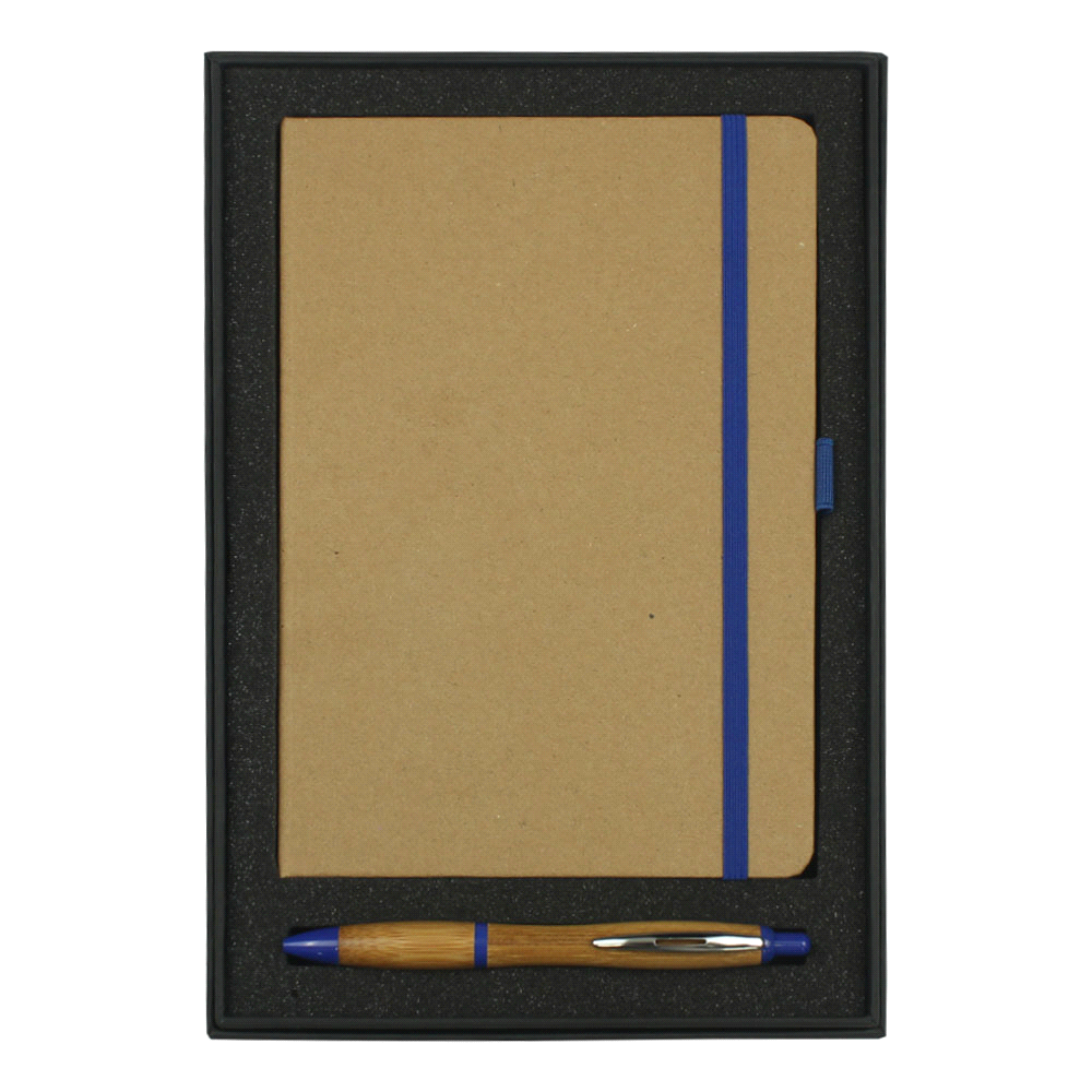 Gift Set w/ JB1022 Colour Bound Journal & 4104 Nash Bamboo Pen