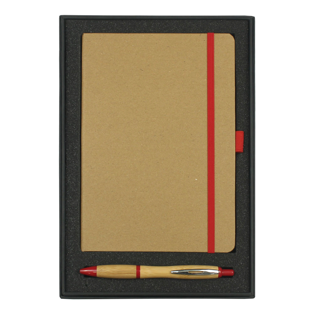 Gift Set w/ JB1022 Colour Bound Journal & 4104 Nash Bamboo Pen