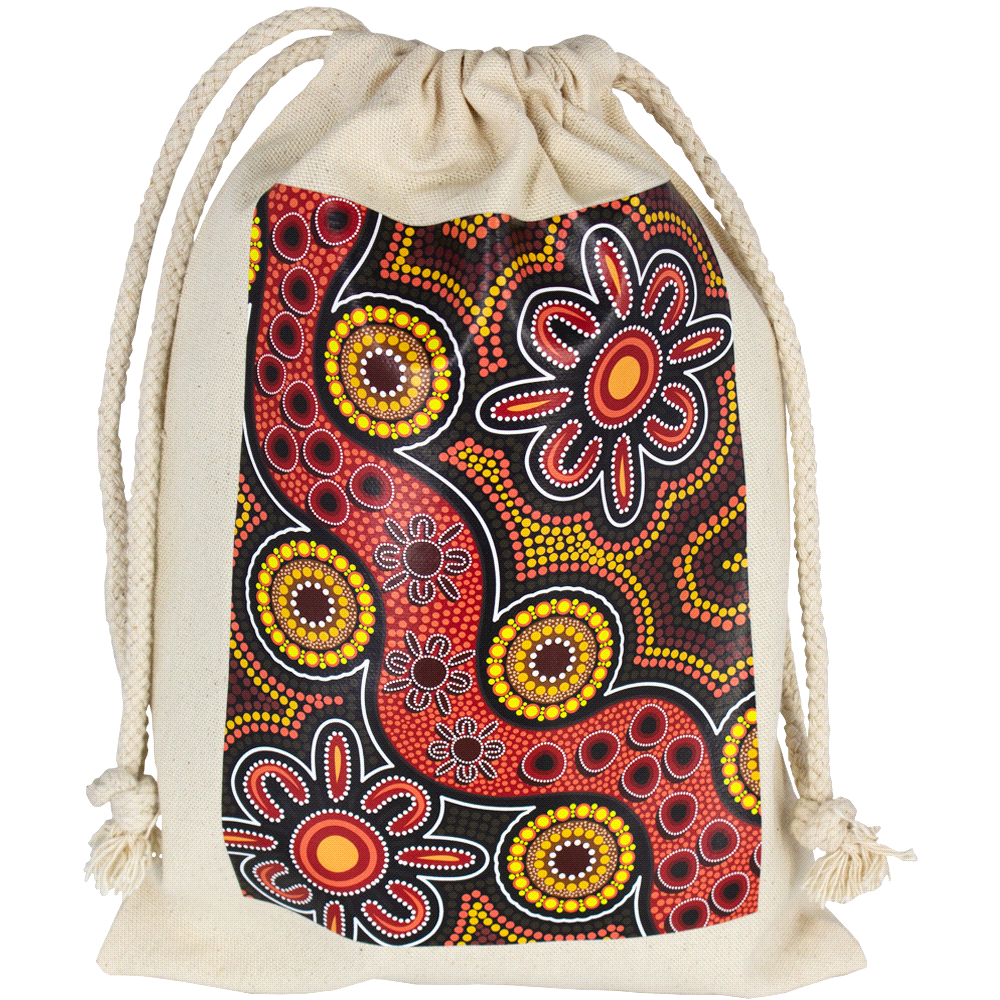 Gift Set – Drawstring Bag + JournalBook + Pen