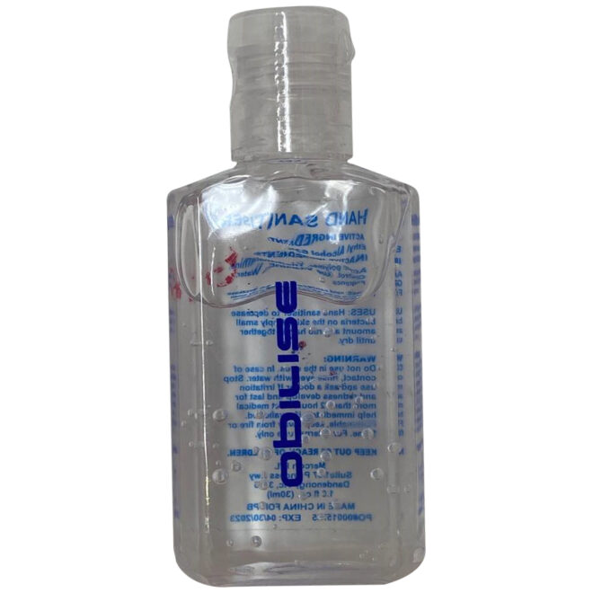 60ml Hand Sanitiser Gel – 75% ethyl-alcohol