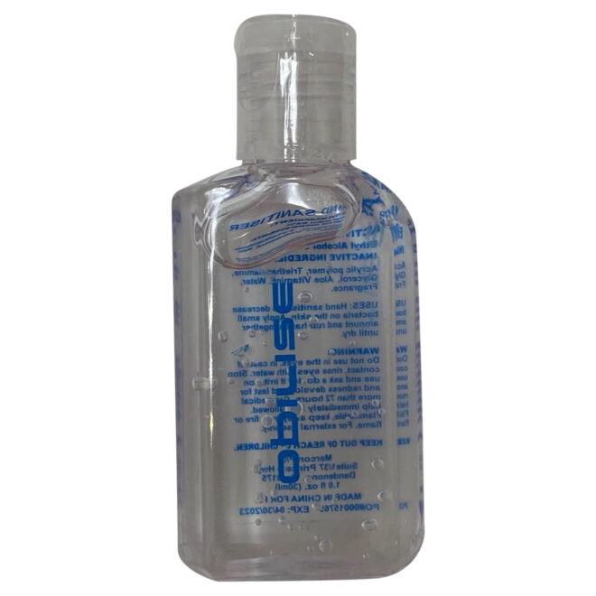 60ml Hand Sanitiser Gel – 75% ethyl-alcohol