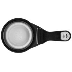 Collapsible Silicone Pet Food Scoop & Bag Clip