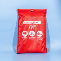 100cm x 100cm Fiberglass Emergency Fire Blanket
