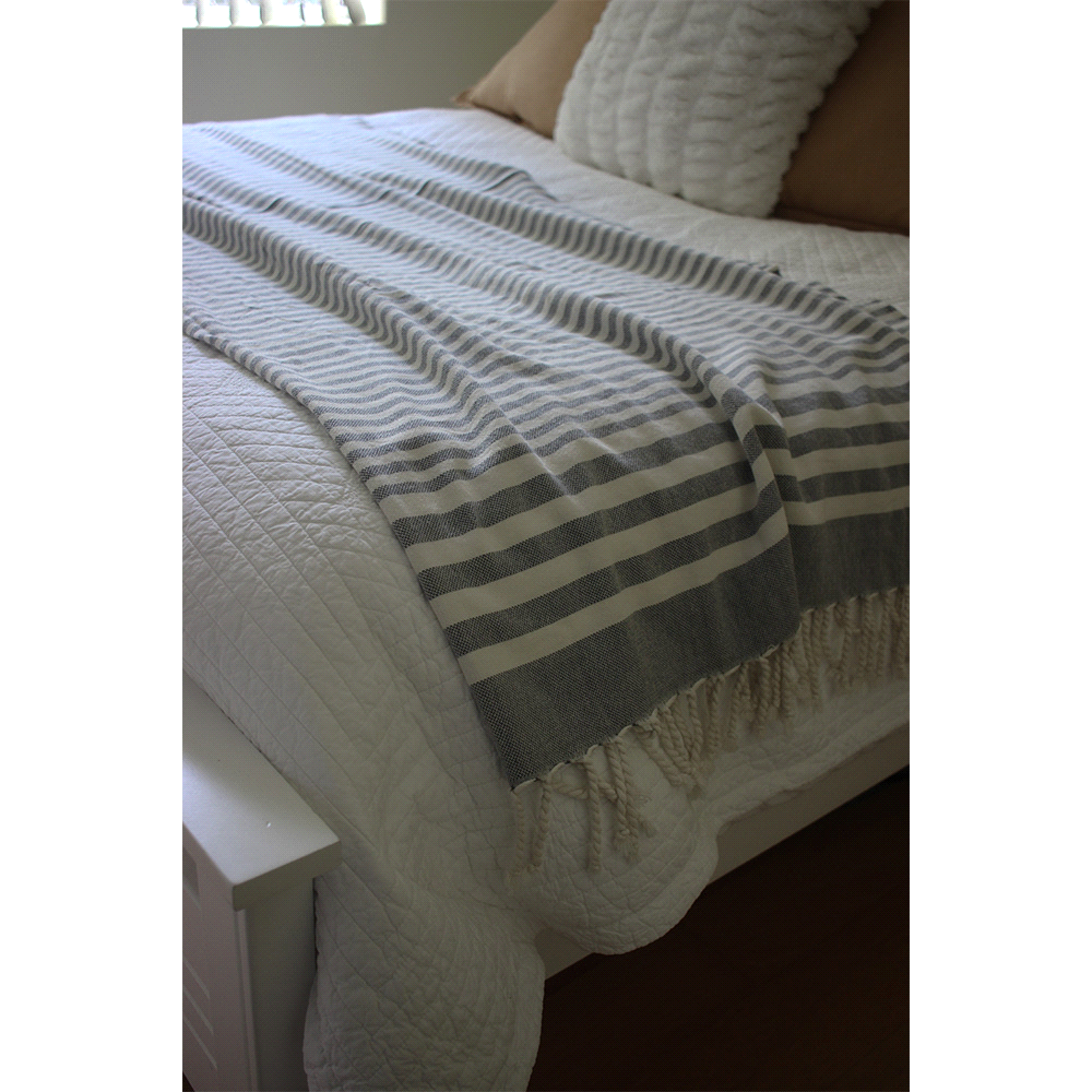 Hilana Upcycled Fethiye Throw Blanket