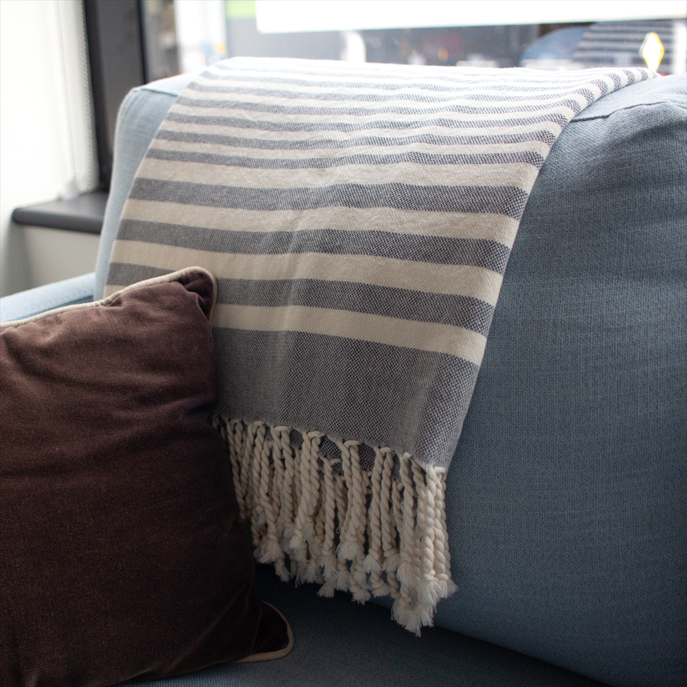 Hilana Upcycled Fethiye Throw Blanket