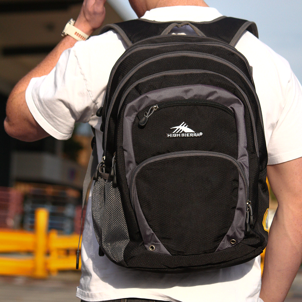 High Sierra Overtime Fly-By 17″ 39L Compu-Backpack