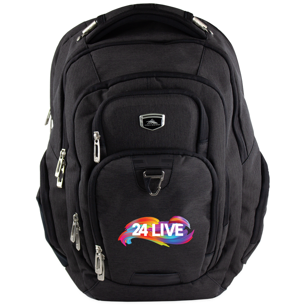 High Sierra Elite Eco RPET 17″ 42L Computer Backpack