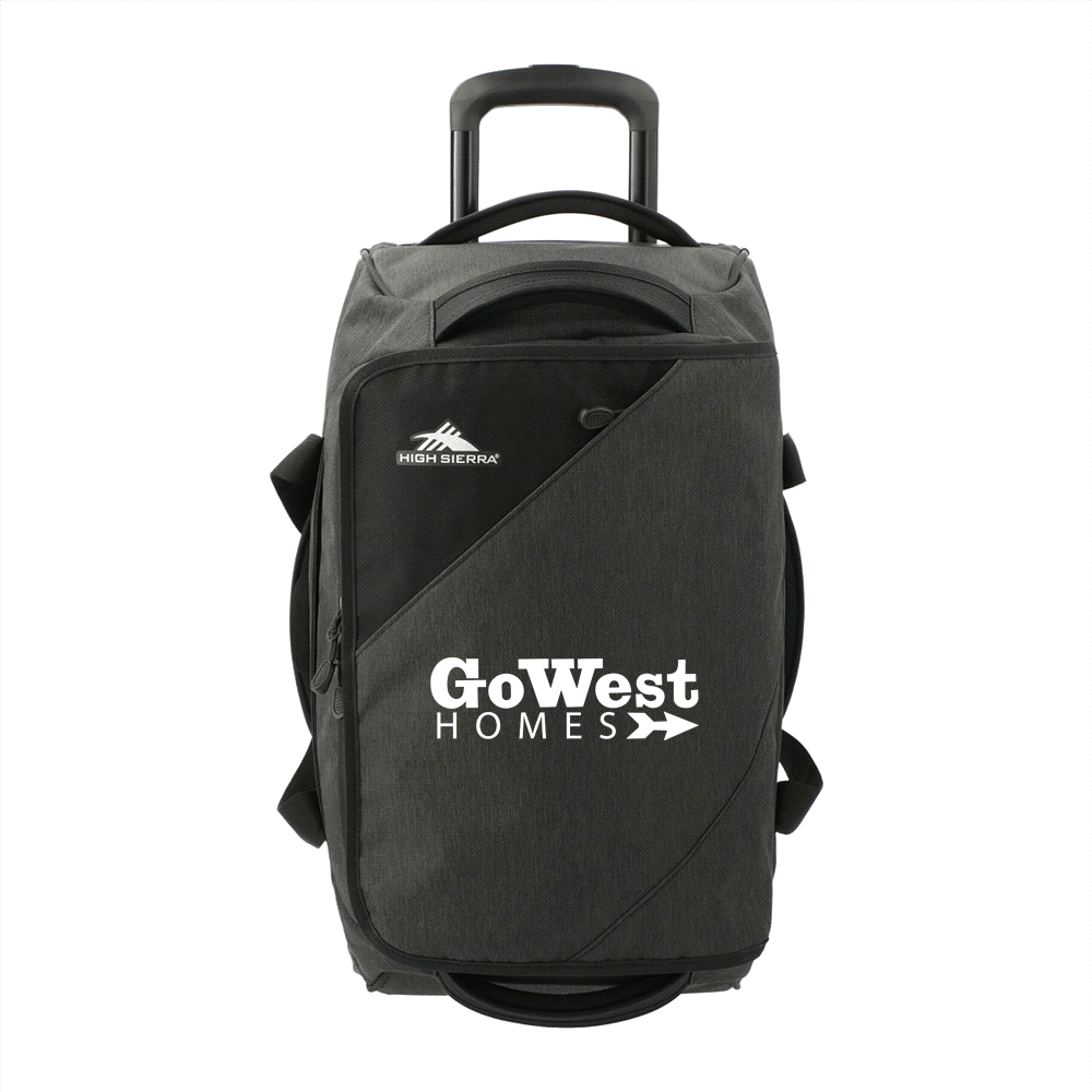 High Sierra Forester RPET 22″ 52L Wheeled Duffel