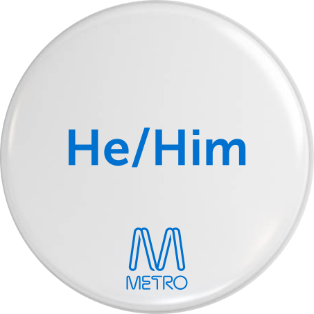 Pronoun Badge