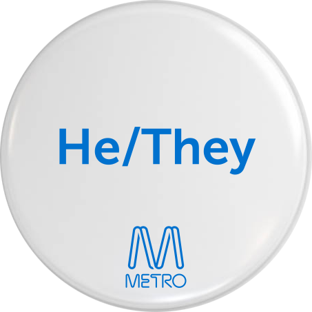 Pronoun Badge