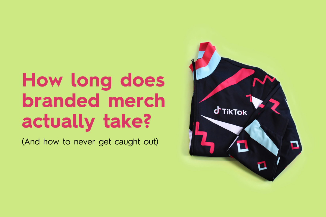 How Long Does Branded Merch Actually Take in Australia? (And How to Never Get Caught Out)