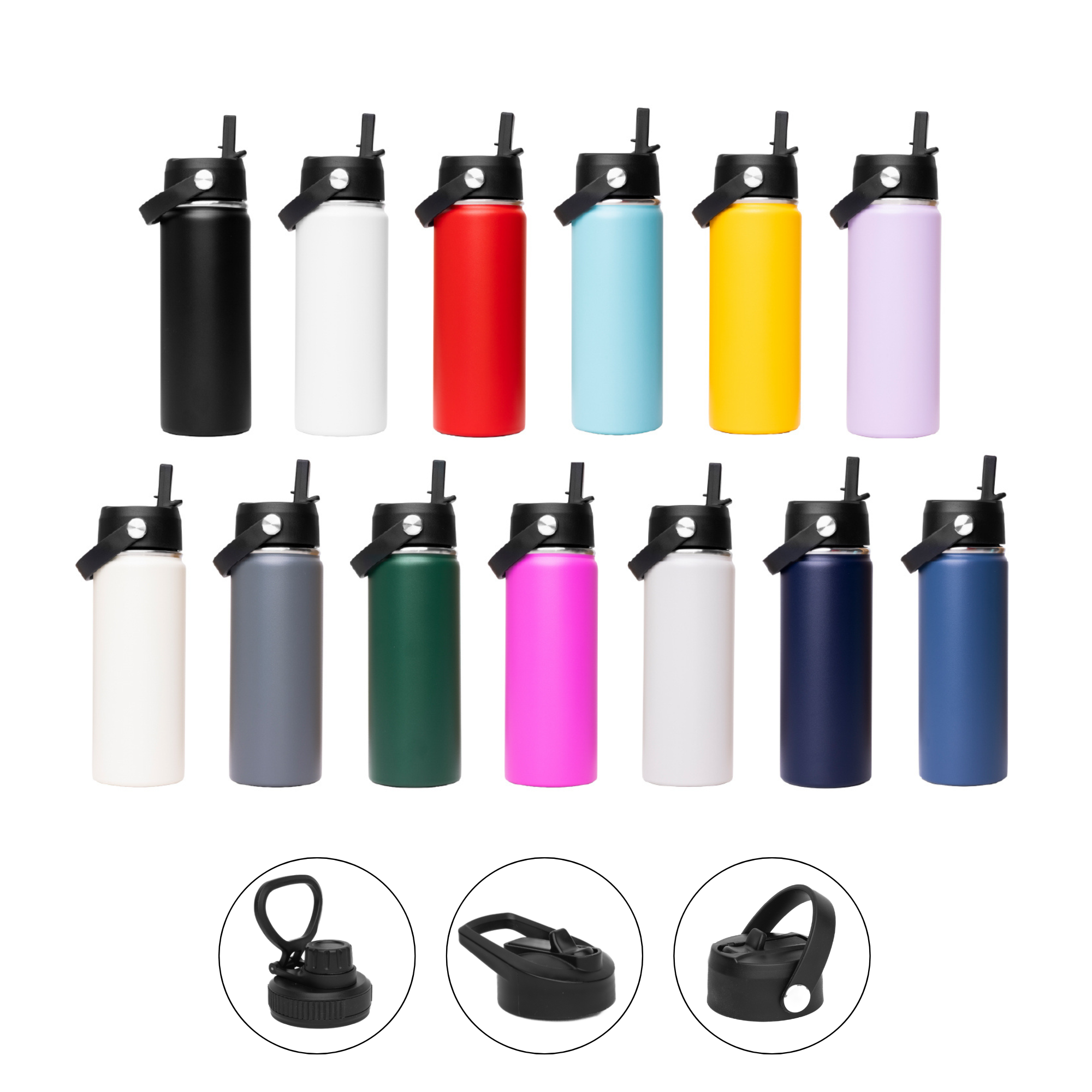 LAPEN 500ml Vacuum Bottle – 3 Different Lid Options