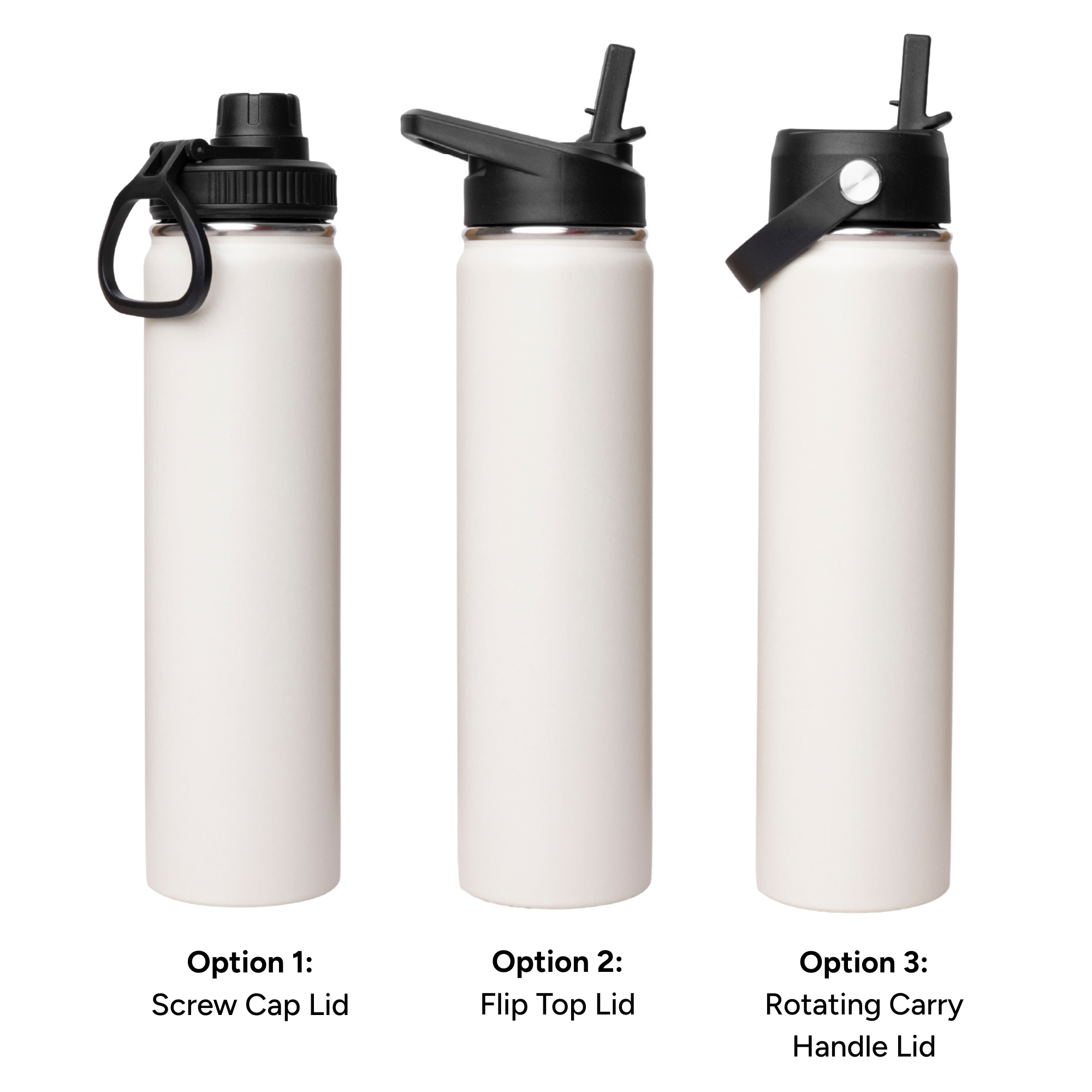 LAPEN 750ml Vacuum Bottle – 3 Different Lid Options