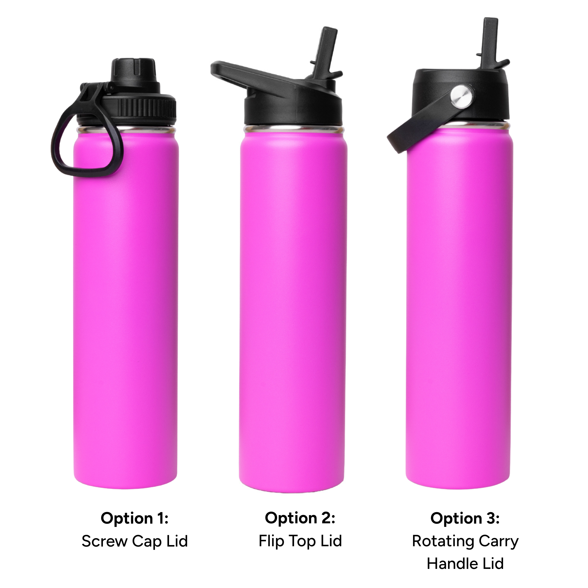 LAPEN 750ml Vacuum Bottle – 3 Different Lid Options