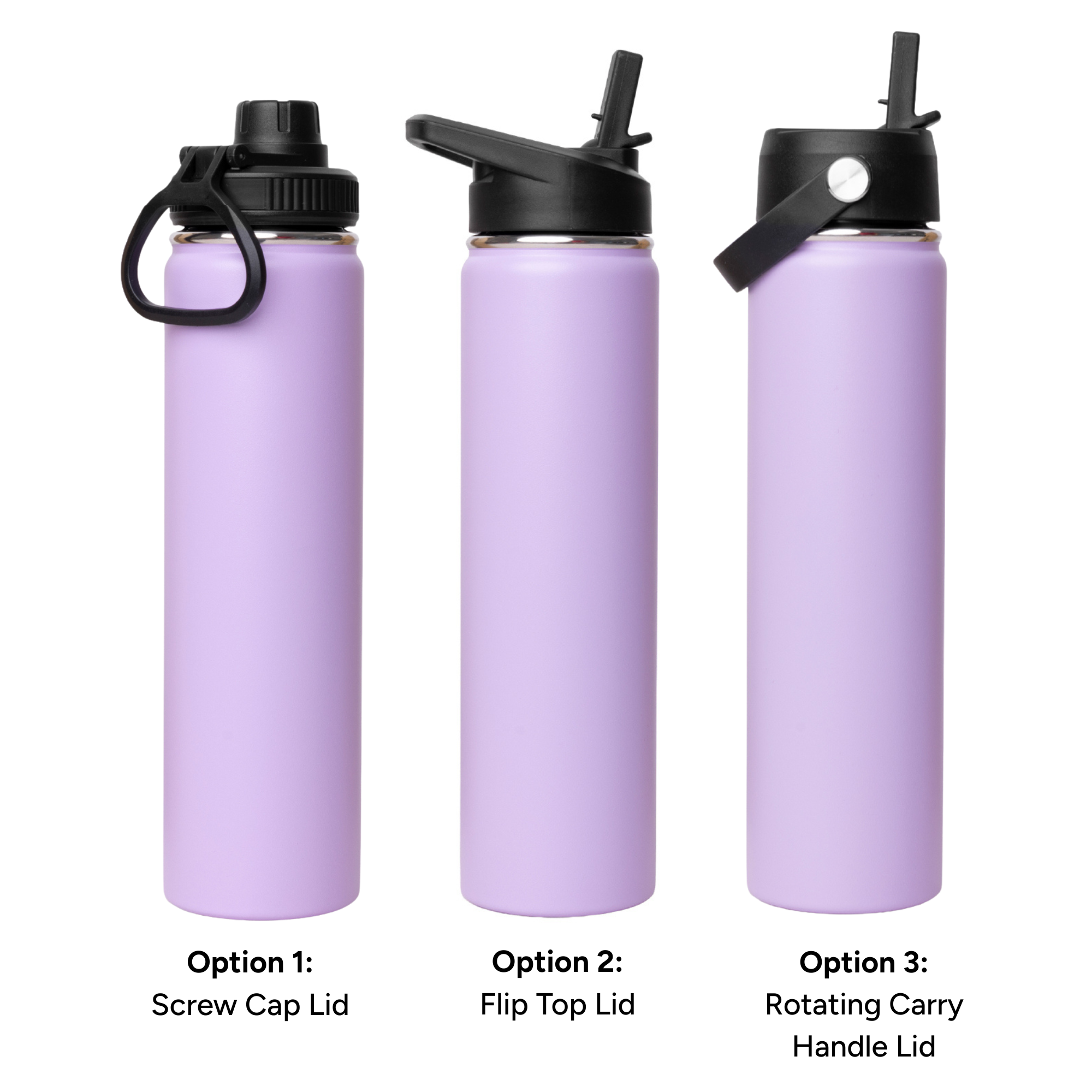 LAPEN 750ml Vacuum Bottle – 3 Different Lid Options
