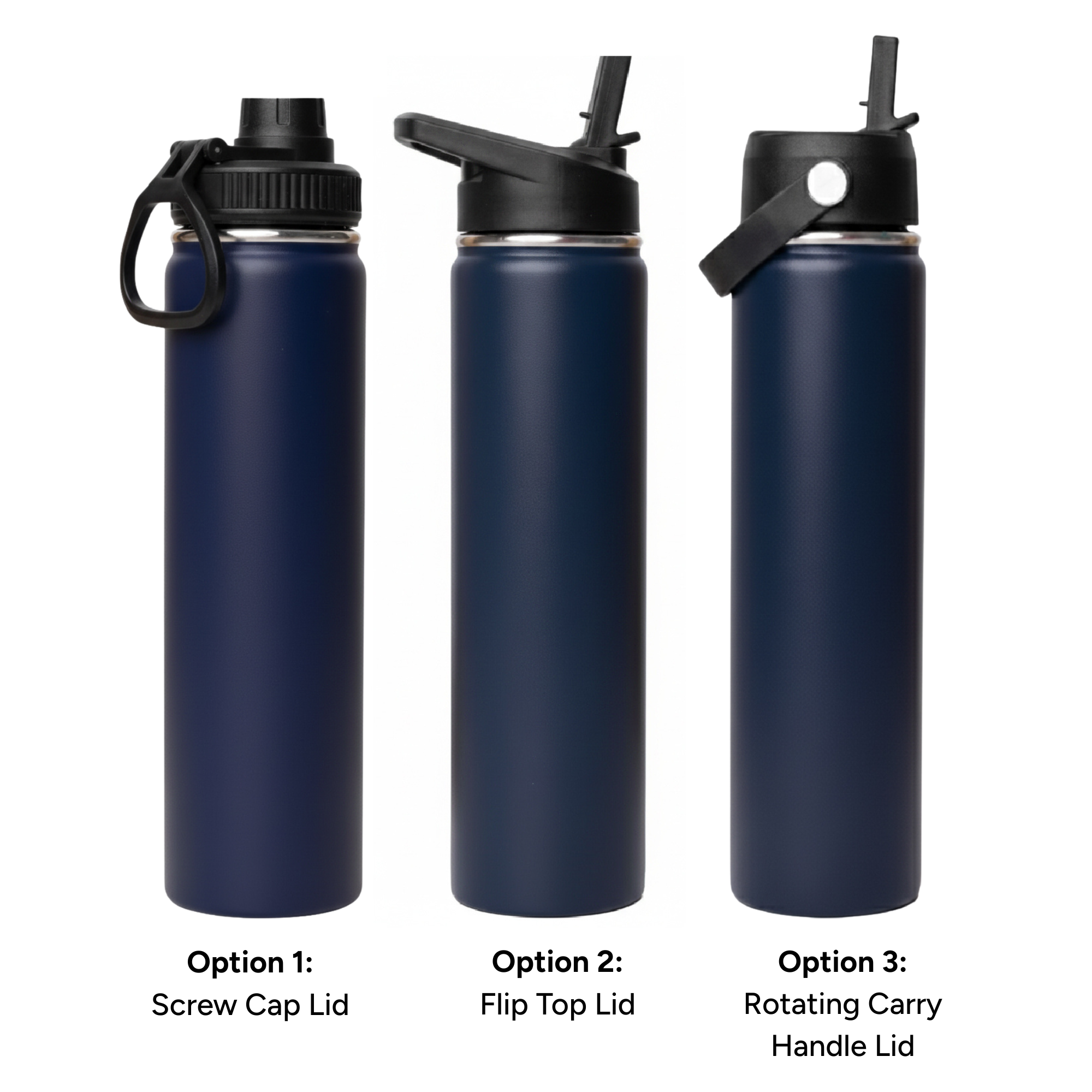 LAPEN 750ml Vacuum Bottle – 3 Different Lid Options