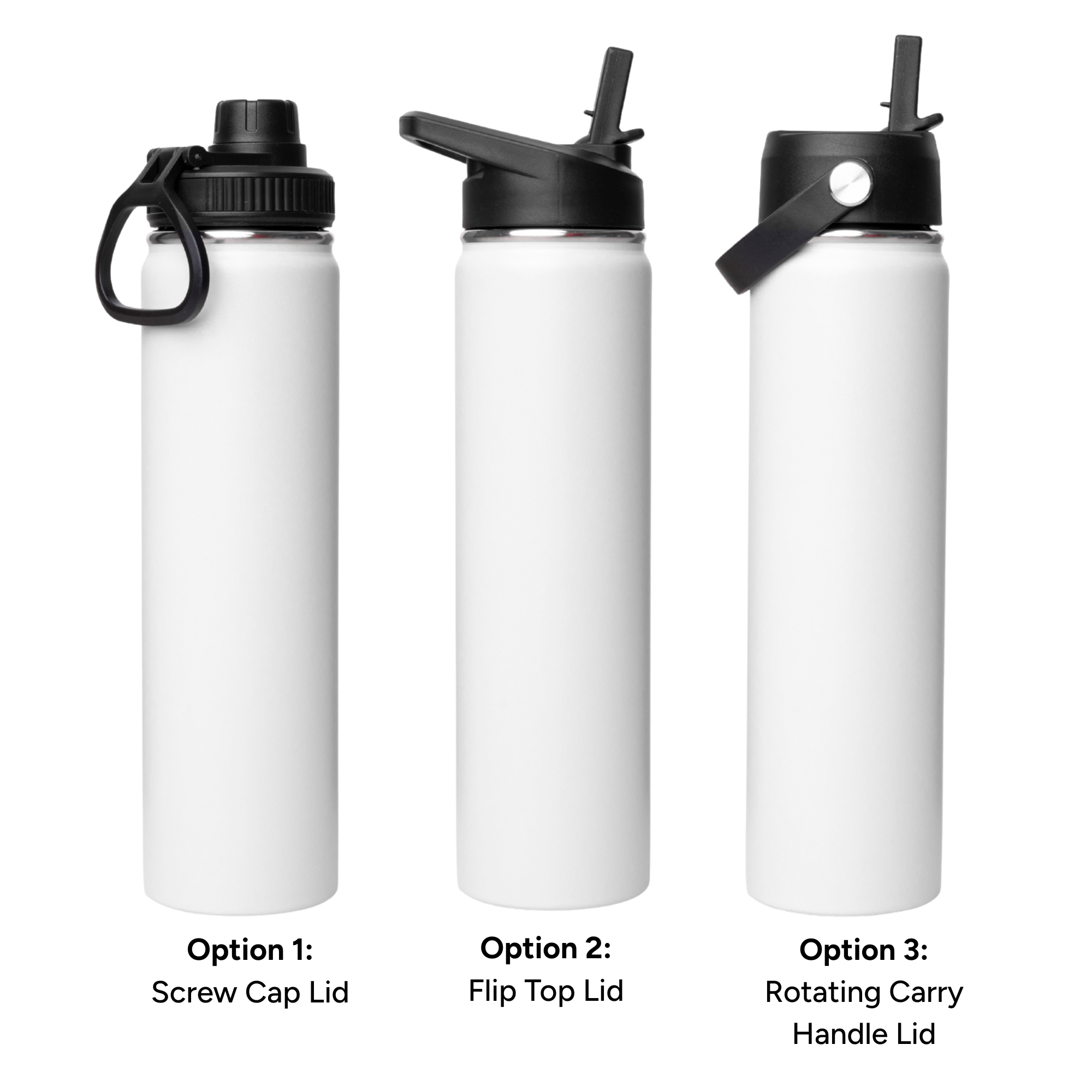 LAPEN 750ml Vacuum Bottle – 3 Different Lid Options