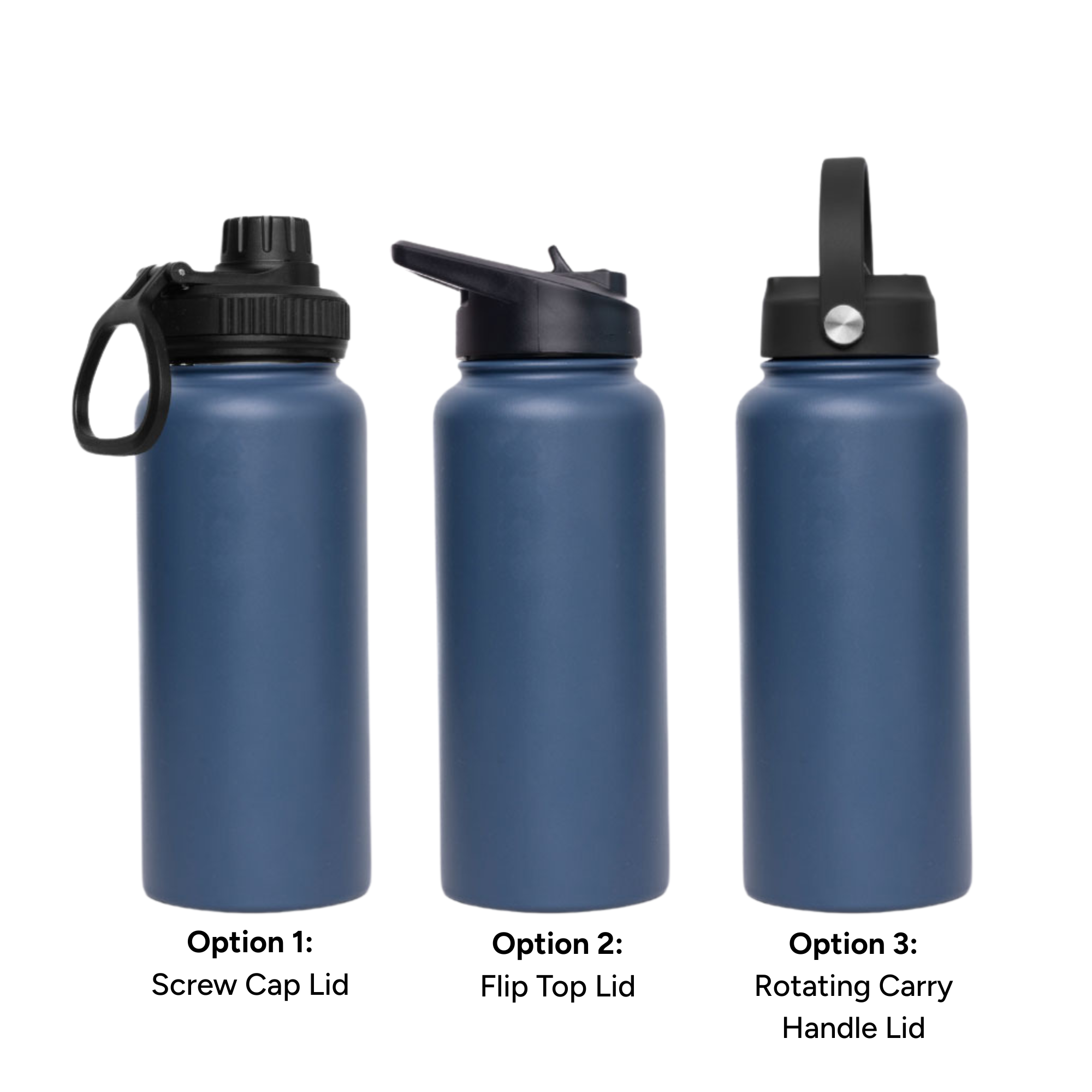 LAPEN 1L Vacuum Bottle – 3 Different Lid Options