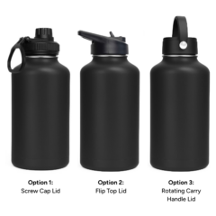 LAPEN 1800ml Vacuum Bottle - 3 Different Lid Options
