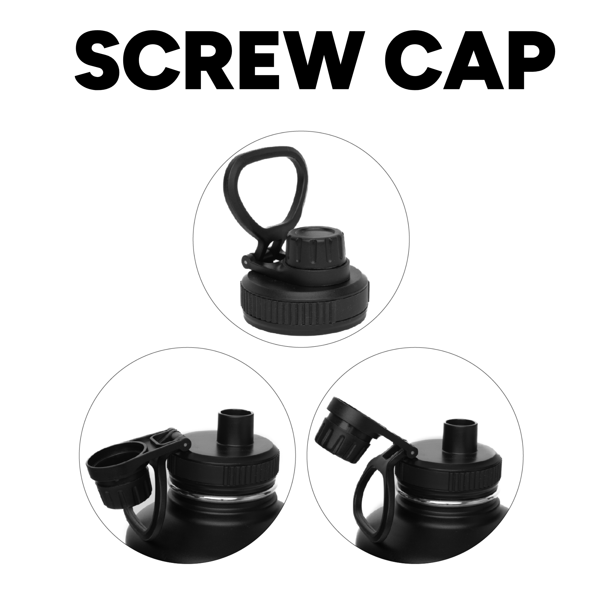 LAPEN 1800ml Vacuum Bottle – 3 Different Lid Options