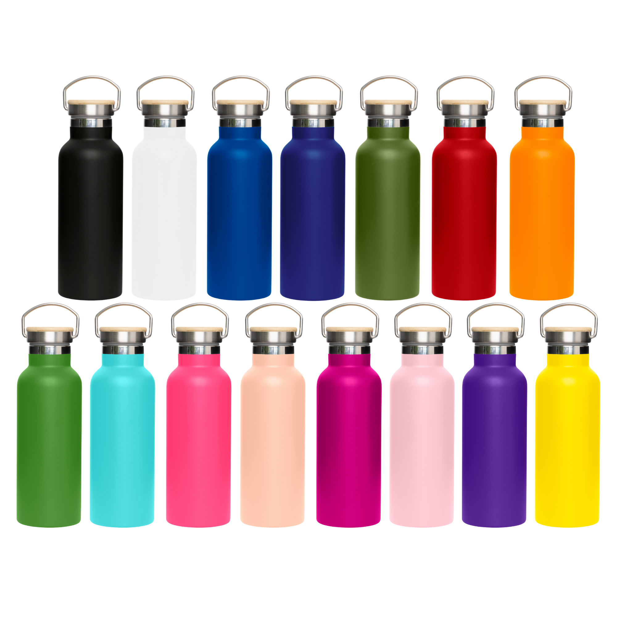 Titan 600ml Bottle with Bamboo Lid