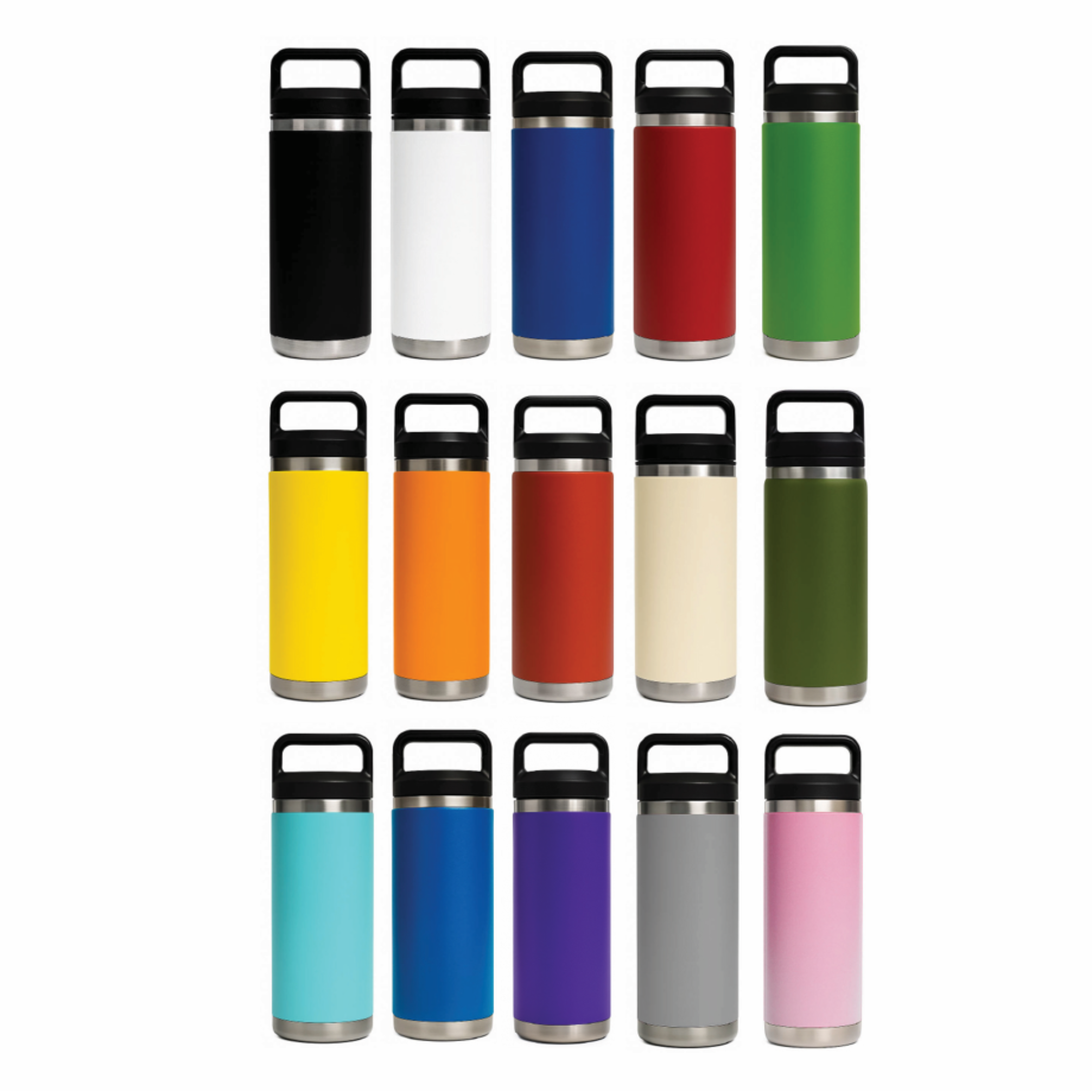 HYDRO – 532ml Vacuum Bottle – 3 Different Lid Options