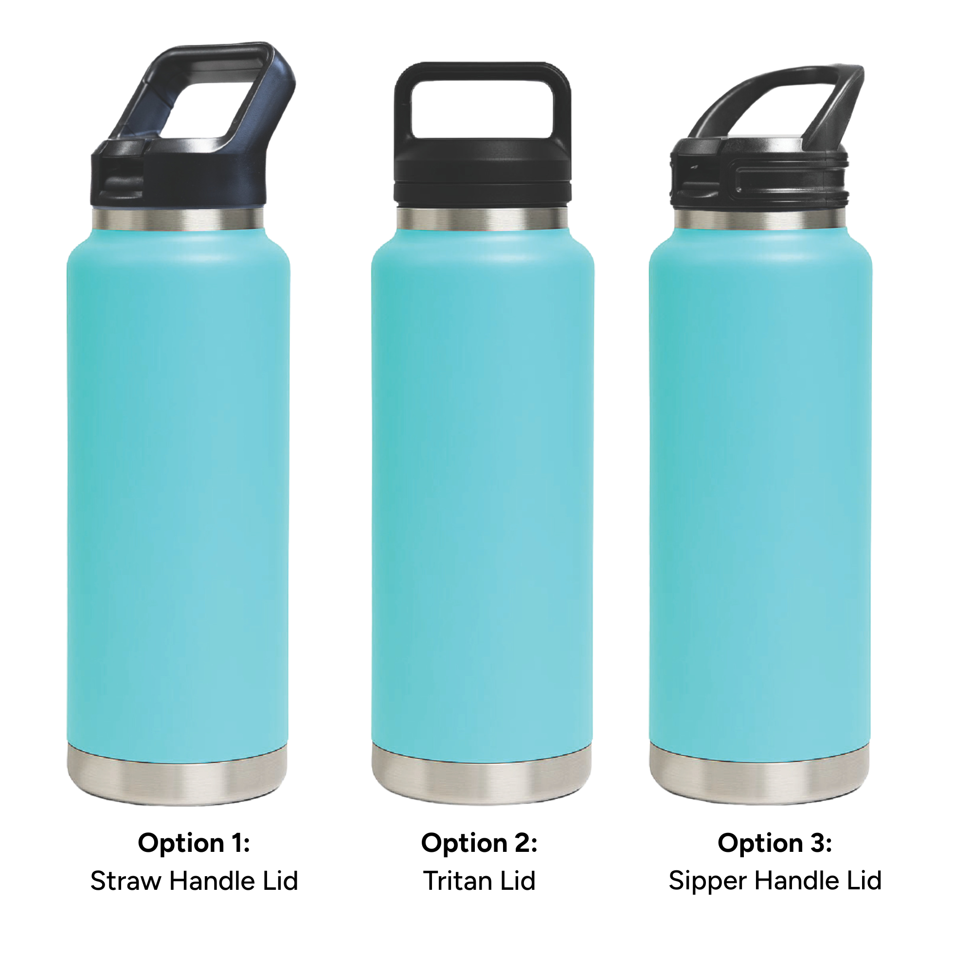 HYDRO – 1L Vacuum Bottle – 3 Different Lid Options