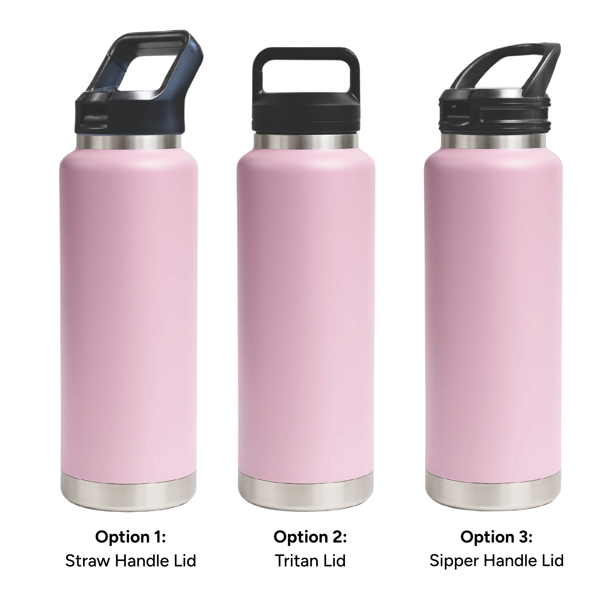 HYDRO – 1L Vacuum Bottle – 3 Different Lid Options