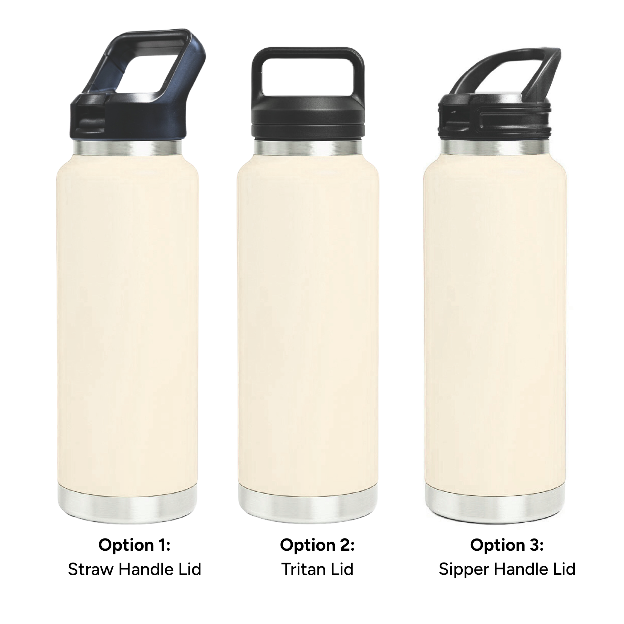 HYDRO – 1L Vacuum Bottle – 3 Different Lid Options