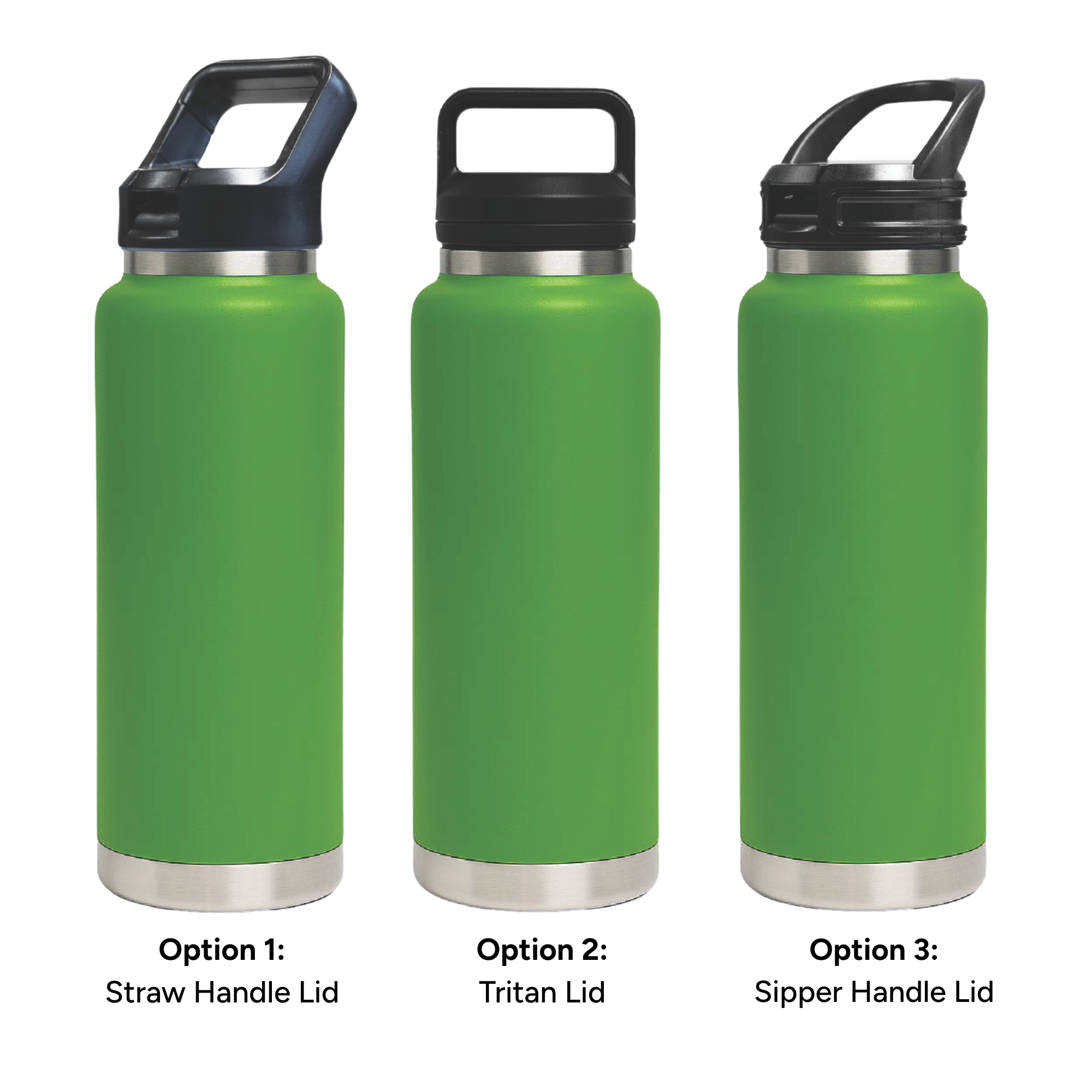 HYDRO – 1L Vacuum Bottle – 3 Different Lid Options