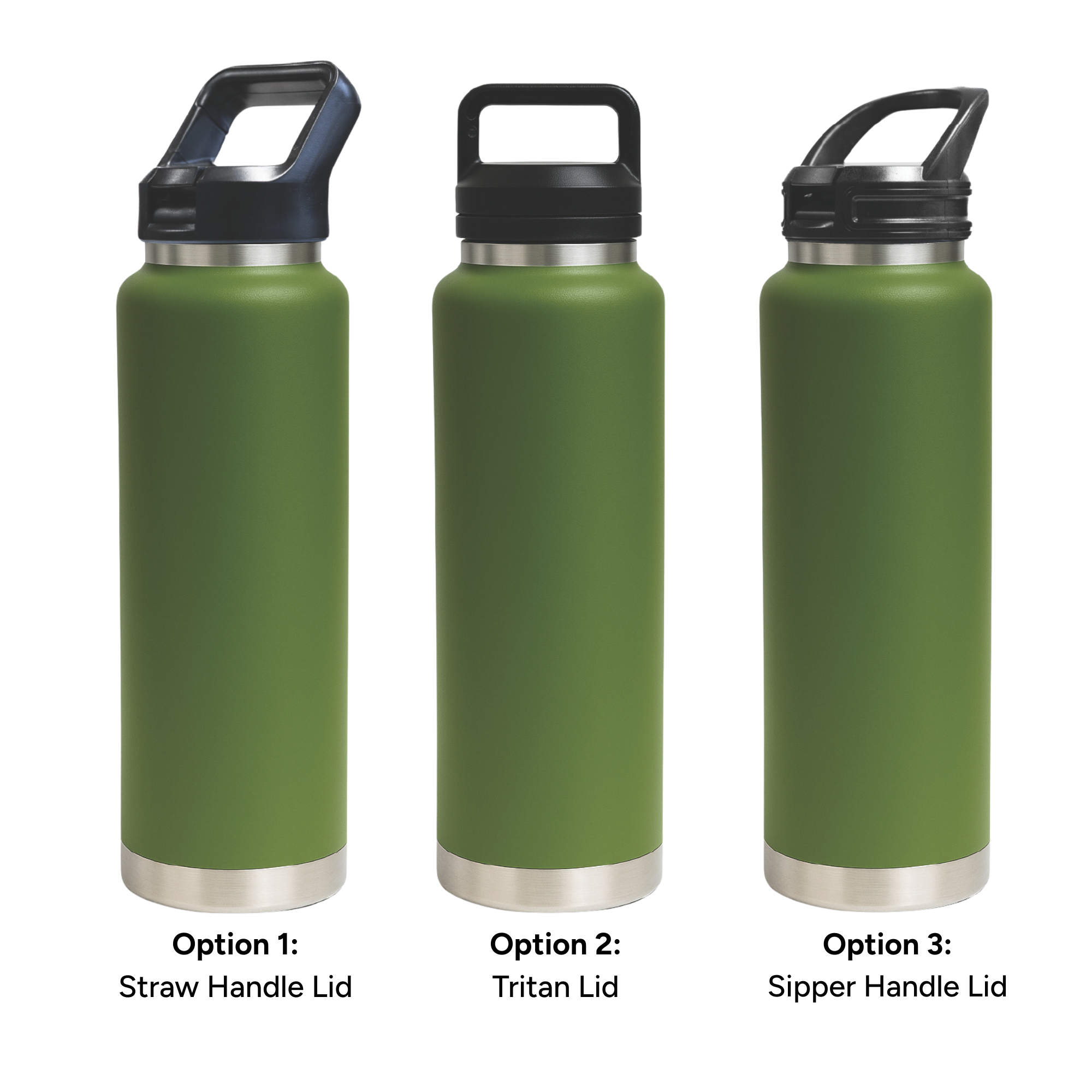 HYDRO – 1L Vacuum Bottle – 3 Different Lid Options