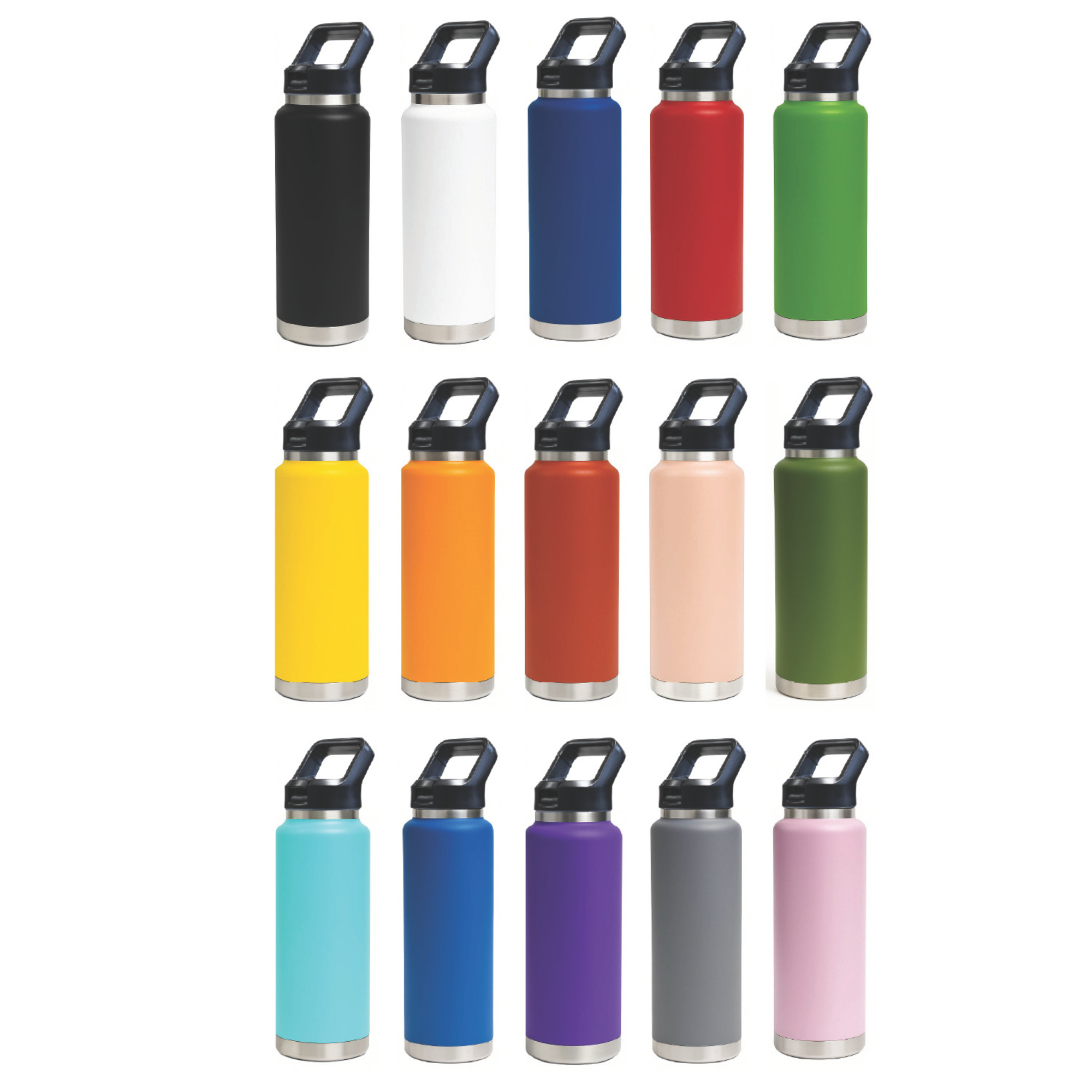 HYDRO – 1L Vacuum Bottle – 3 Different Lid Options