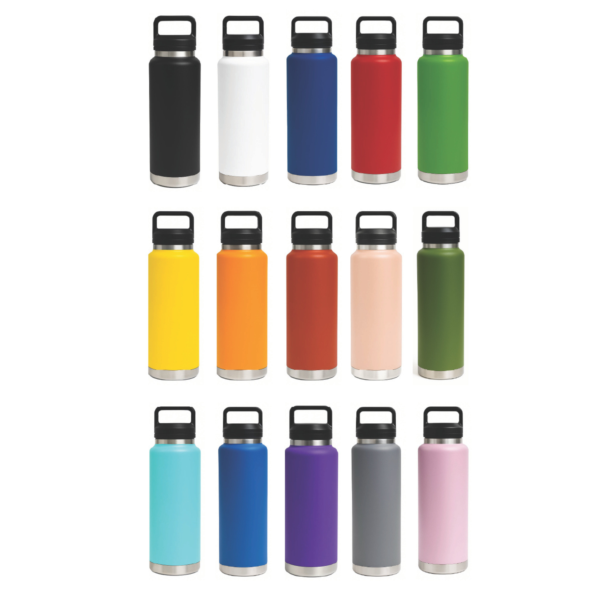 HYDRO – 1L Vacuum Bottle – 3 Different Lid Options