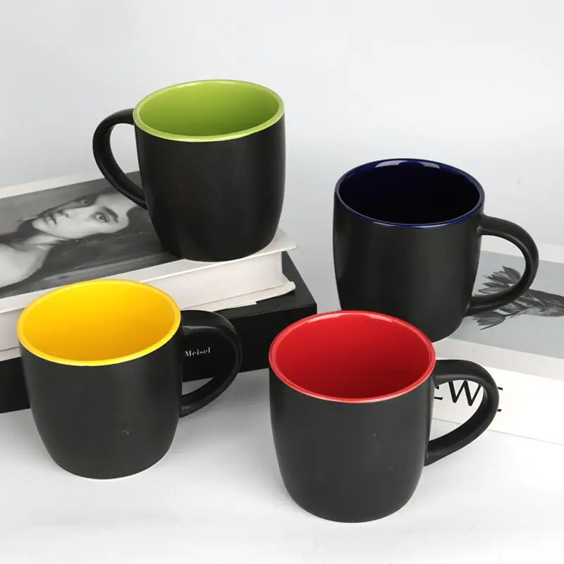 350ml Inside Coloured Coffee Mug