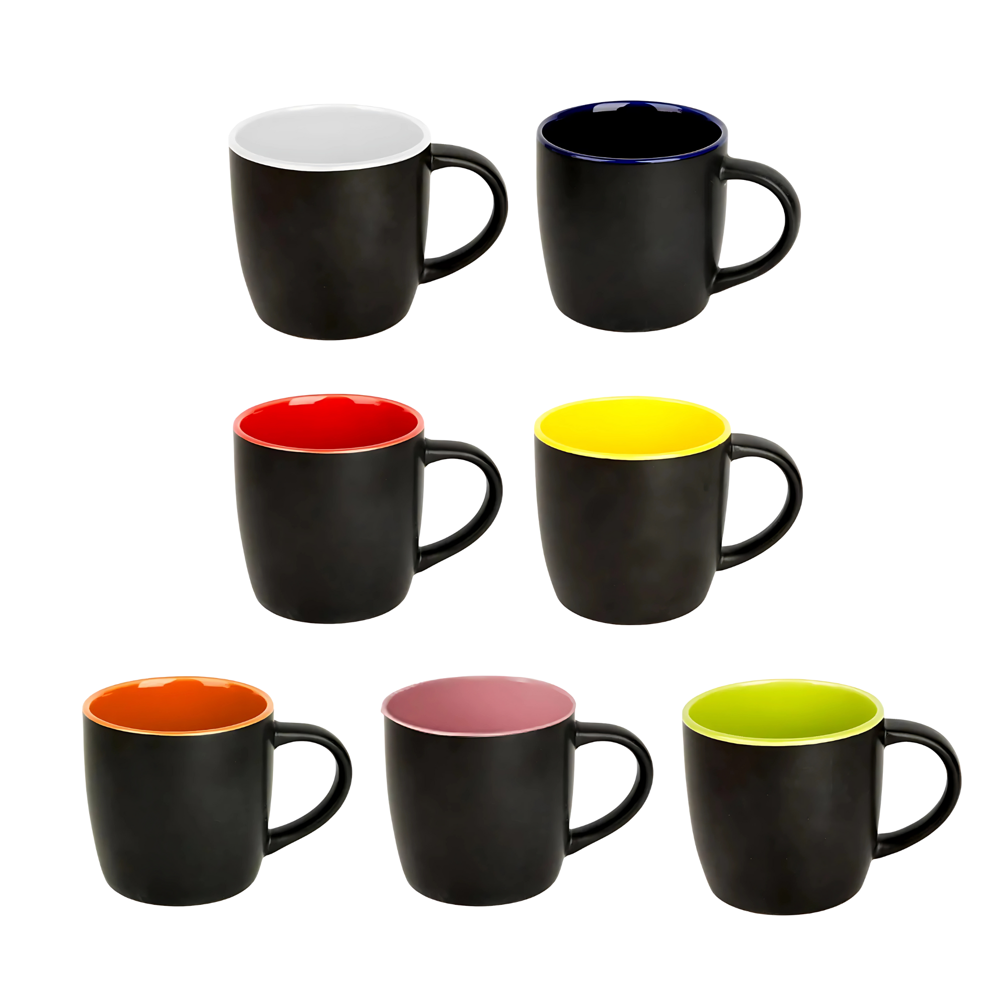 350ml Inside Coloured Coffee Mug