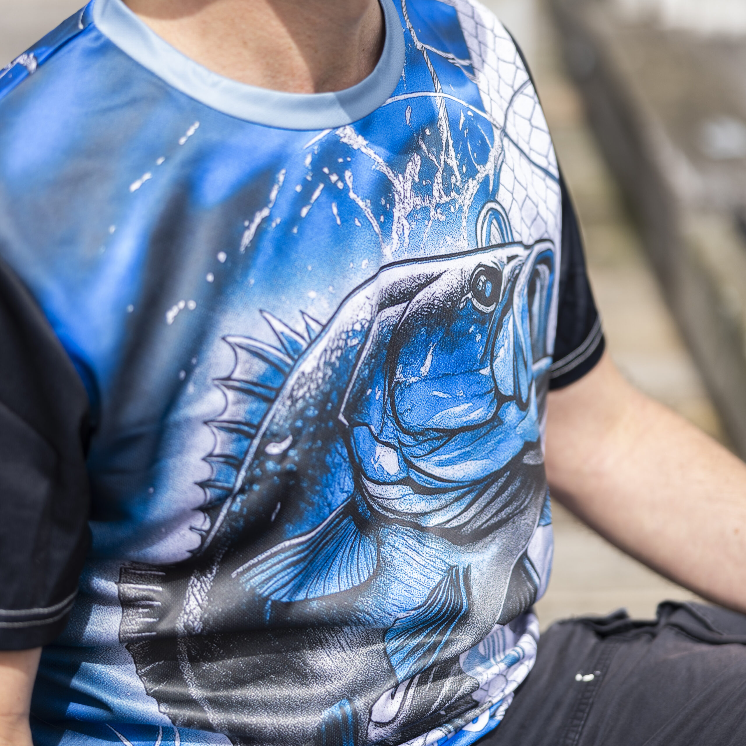 Men’s Polyester Sublimated Fishing Tee