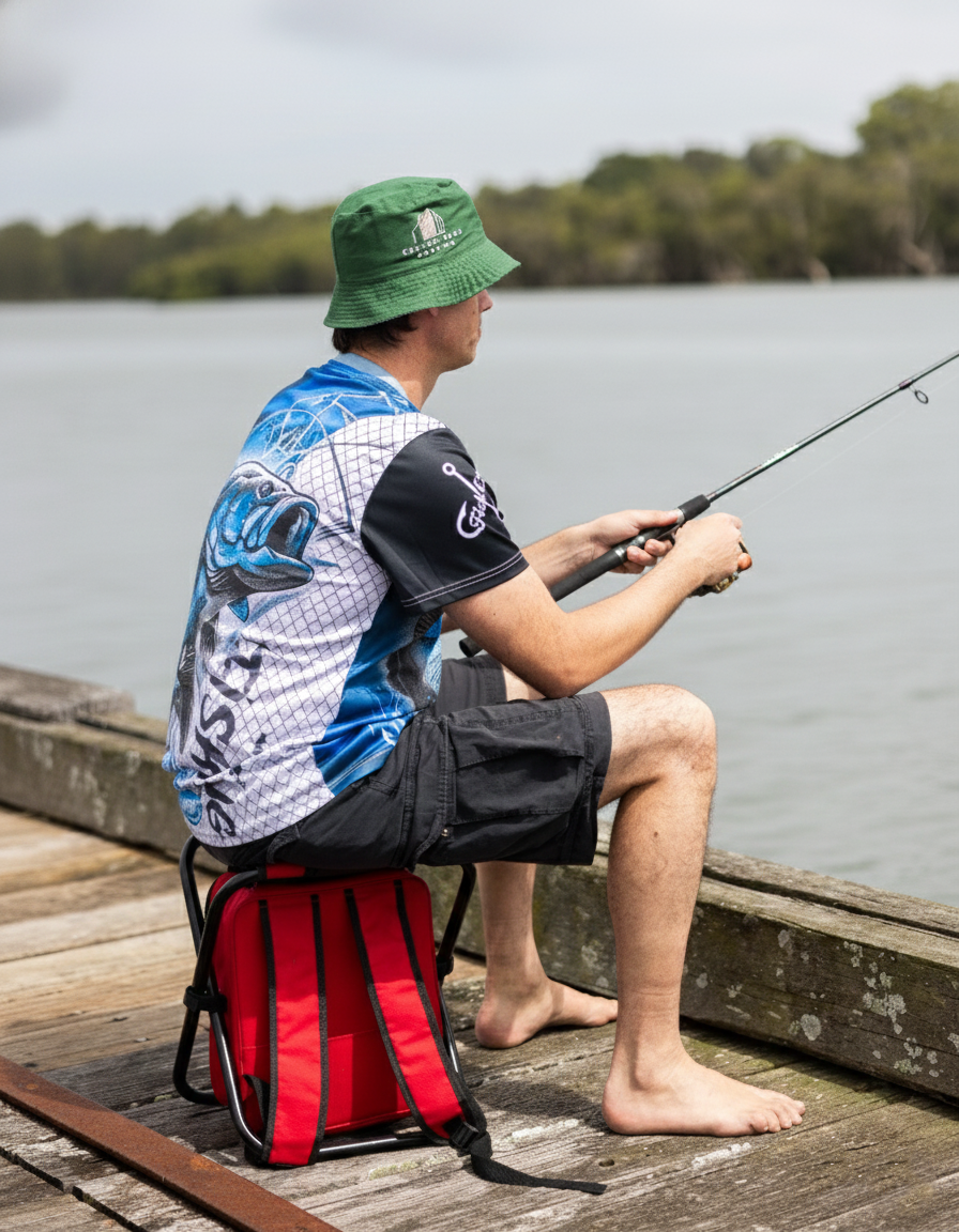Men’s Polyester Sublimated Fishing Tee