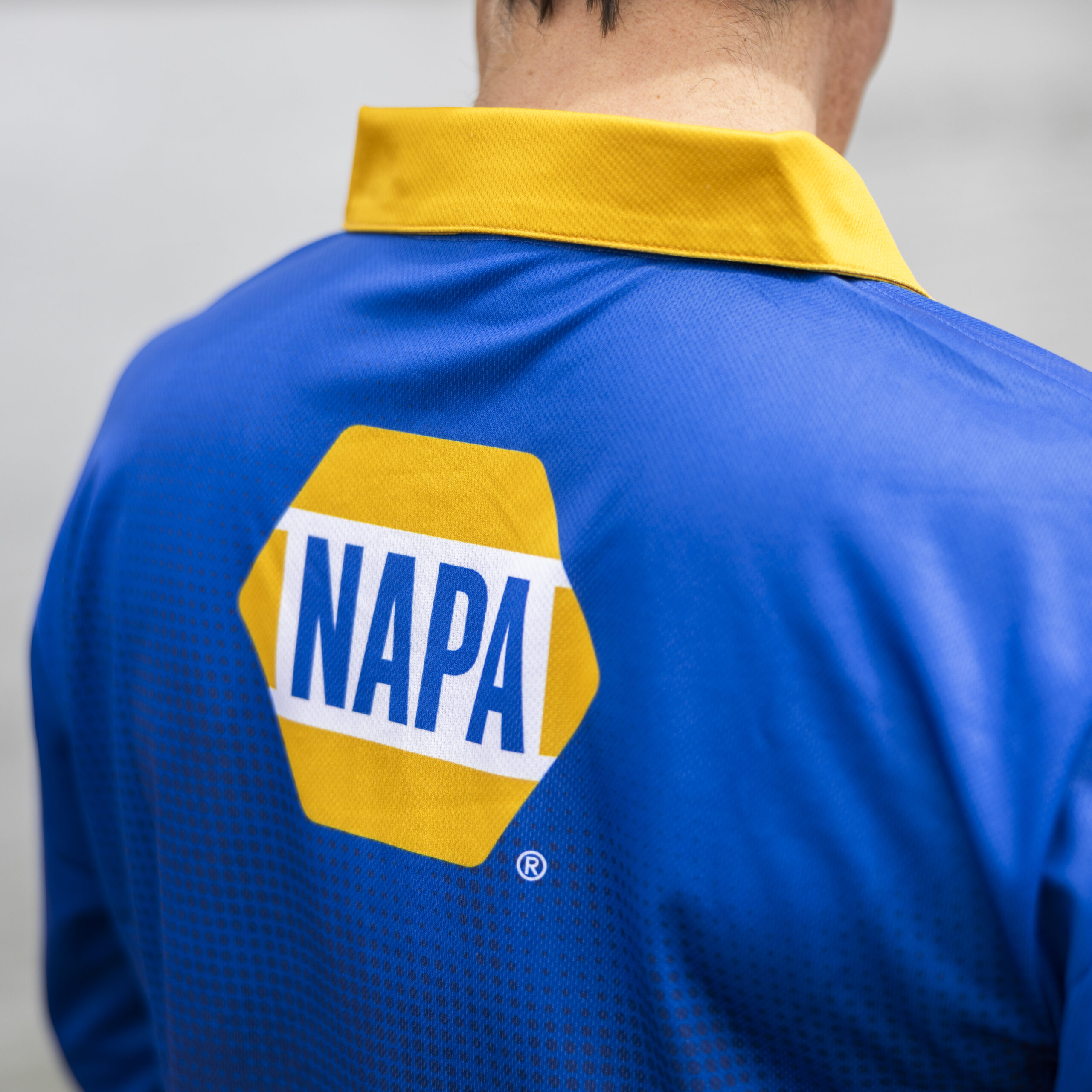 Men’s Long Sleeve Polyester Sublimated Fishing Polo