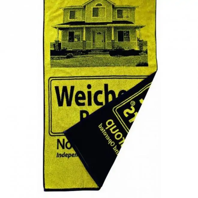 Indent Woven Medium Beach Towel