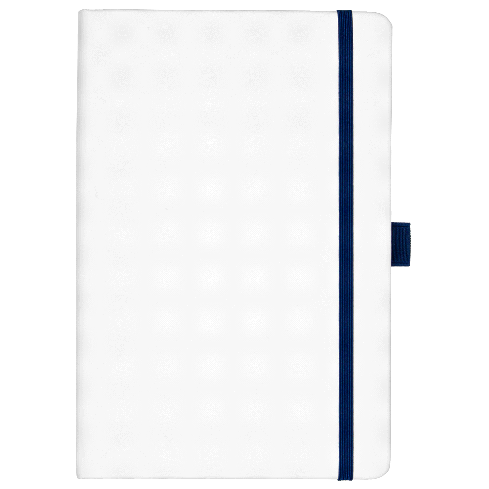 Nova White Bound JournalBook w/ Coloured Accents
