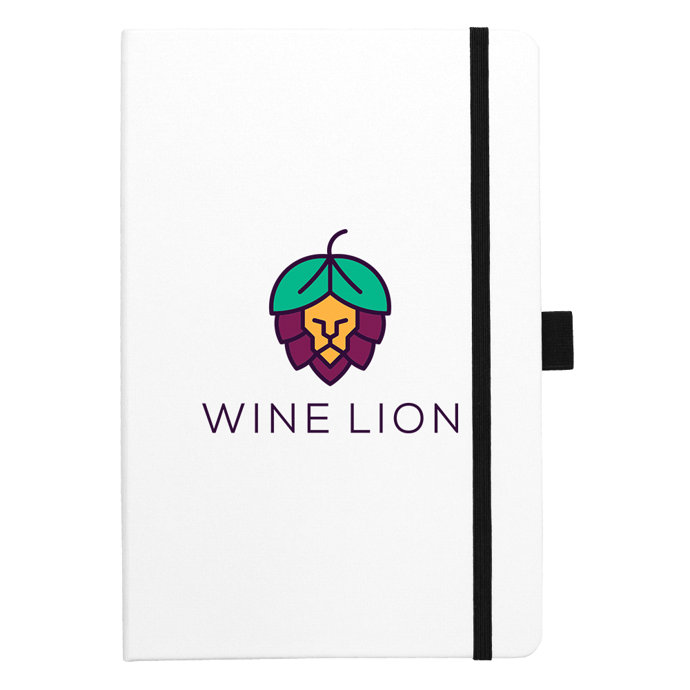 Nova White Bound JournalBook w/ Coloured Accents