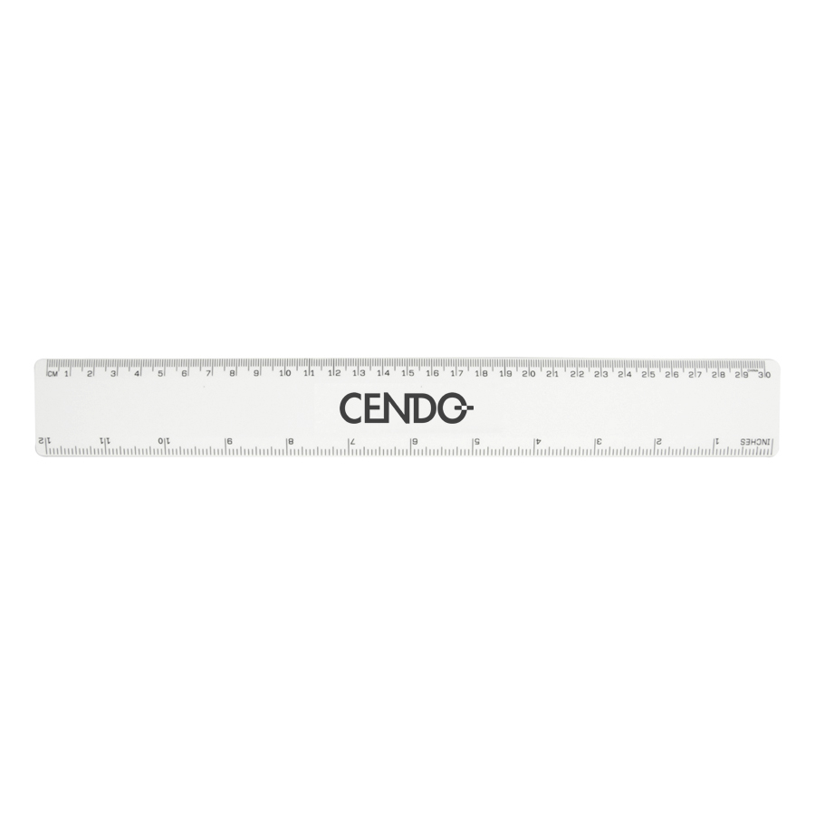 30cm Metric Plastic Ruler