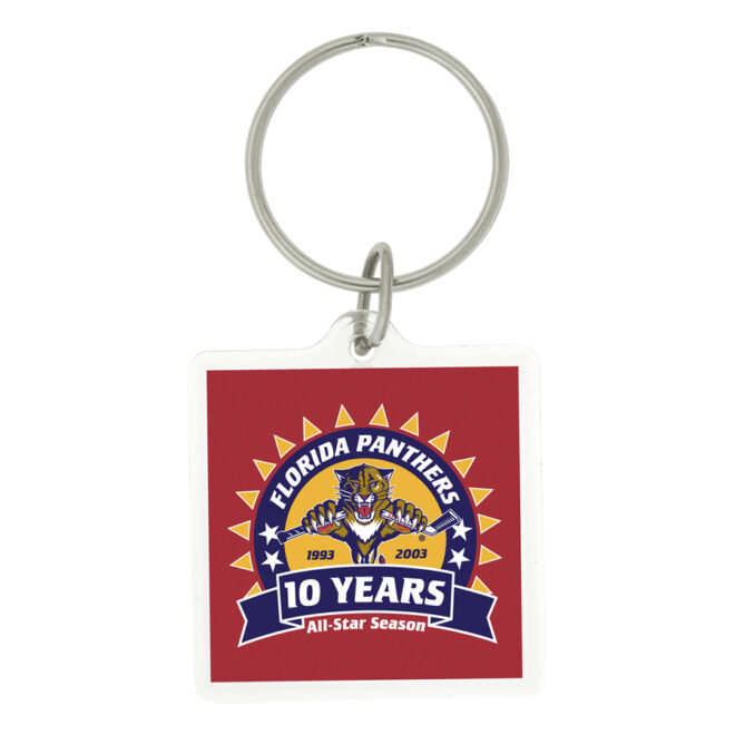 Square Acrylic Keychain