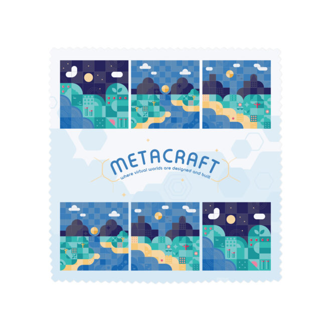 Zig Zag Economy Microfibre Lens Cloth