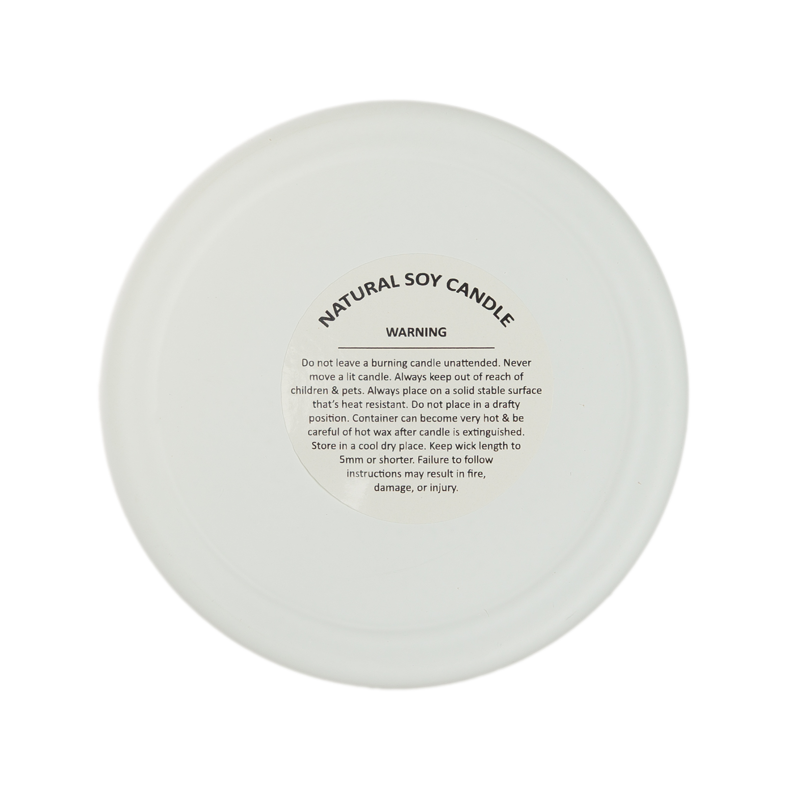 Gleam Glass Candle – Medium